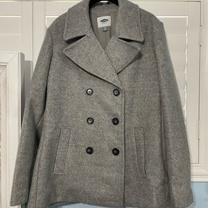 Okd Navy Coat Women